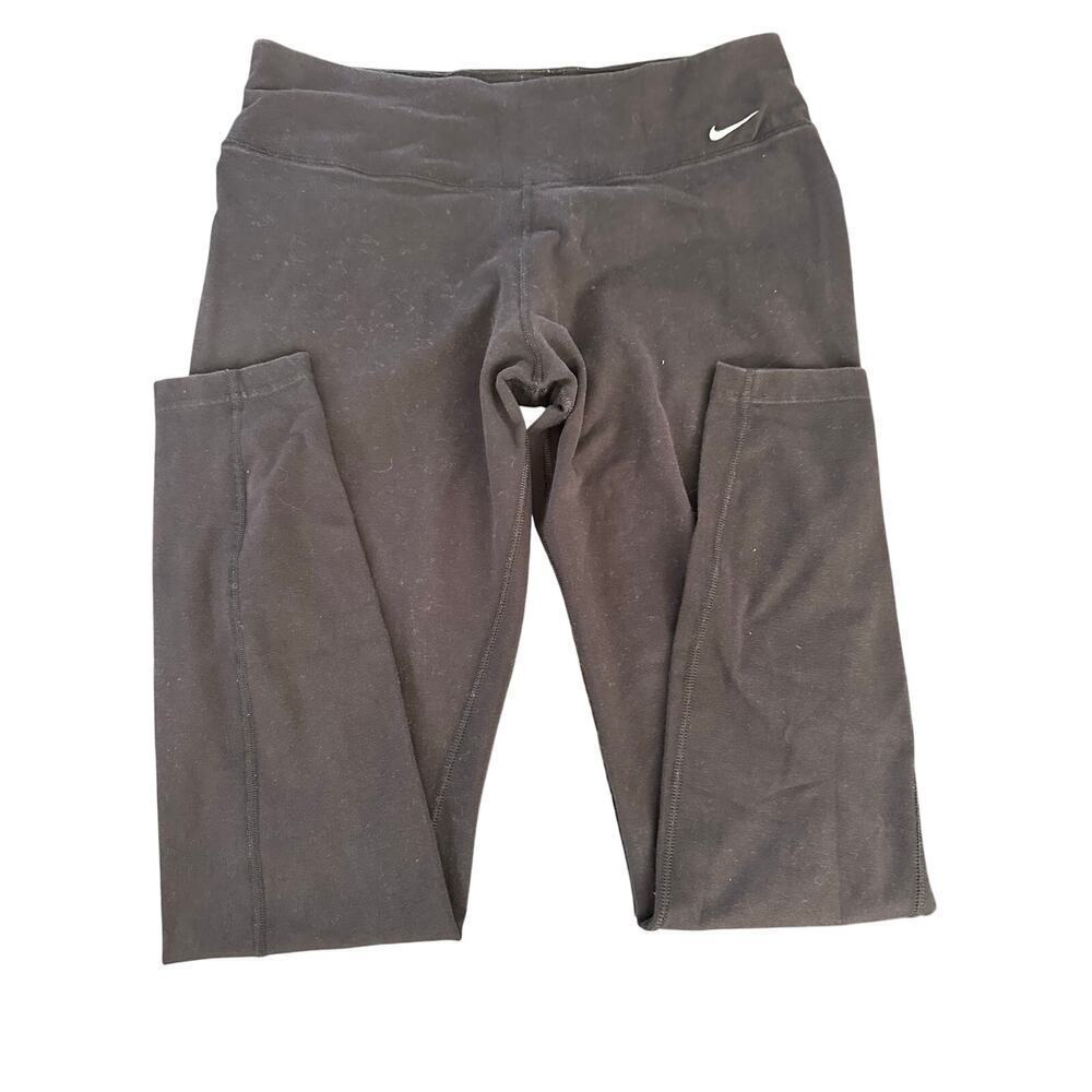 Nike Women's Brown Dri-Fit Activewear Ankle Leggings Size Large